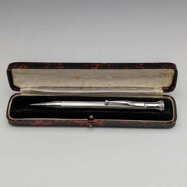 American Vintage Mumei Sterling Silver Propulsion Pencil in Case